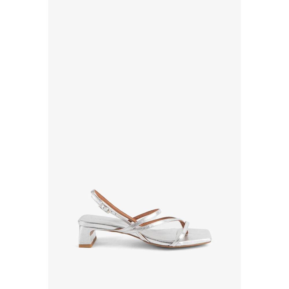 NEW INTENTIONALLY BLANK women's pup slingback sandal in mercury